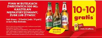Biedronka PIWA W BUTELKACH ZWROTNYCH 500 ML oferta