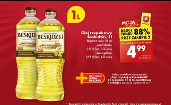 Biedronka Olej rzepakowy Beskidzki, 1l oferta