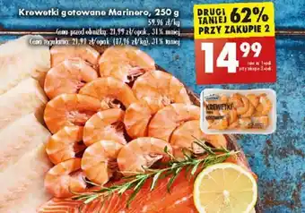 Biedronka Krewetki gotowane Marinero, 250 g oferta