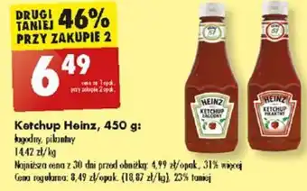 Biedronka Ketchup Heinz, 450 g oferta