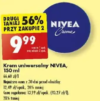 Biedronka Krem uniwersalny NIVEA, 150 ml oferta