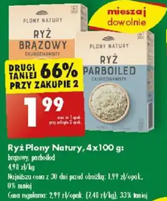 Biedronka Ryż Plony Natury, 4x100 g oferta