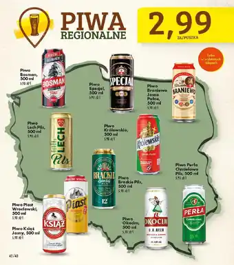 Biedronka PIWA REGIONALNE oferta