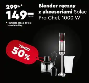 Biedronka Blender ręczny z akcesoriami oferta