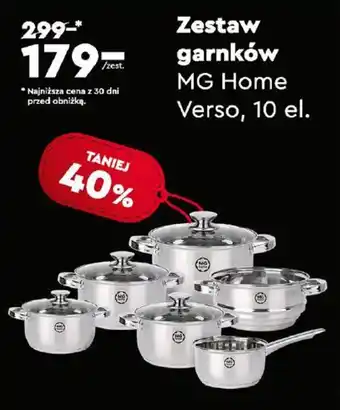 Biedronka Zestaw garnków oferta