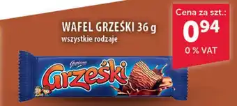 Eurocash WAFEL GRZEŚKI 36 g oferta