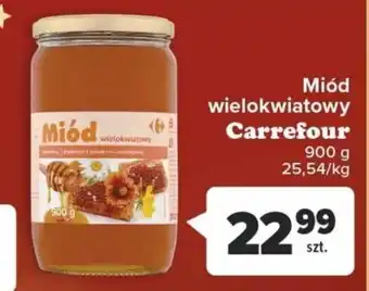 Carrefour Miód wielokwiatowy Carrefour 900g oferta