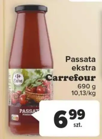 Carrefour Passata ekstra Carrefour 690g oferta