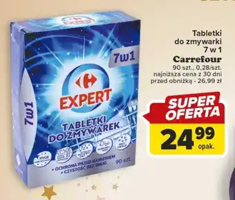 Carrefour Tabletki do zmywarki 7 w 1 Carrefour oferta