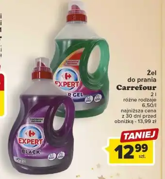 Carrefour Żel do prania Carrefour 2 l oferta