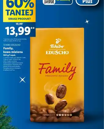 Lidl Tchibo Eduscho Family, kawa mielona 500g oferta