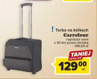 Carrefour Torba na kółkach Carrefour oferta
