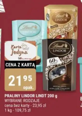 PRALINY LINDOR LINDT 200 g