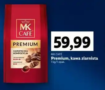 Lidl MK CAFÉ Premium, kawa ziarnista 1kg oferta