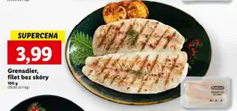 Lidl Grenadier, filet bez skóry 100 g oferta
