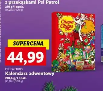 Lidl CHUPA CHUPS Kalendarz adwentowy 210g oferta