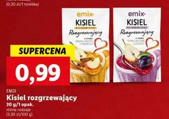 Lidl EMIX Kisiel rozgrzewający 30g oferta