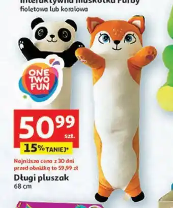 Auchan Długi pluszak 68 cm oferta