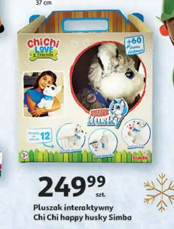 Auchan Pluszak interaktywny Chi Chi happy husky Simba oferta