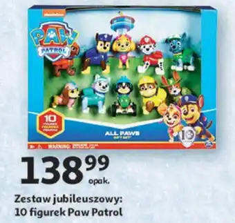 Auchan Zestaw jubileuszowy 10 figurek Paw Patrol oferta