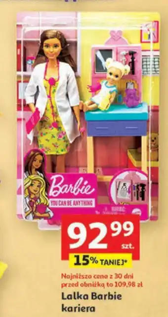 Auchan Lalka Barbie kariera oferta