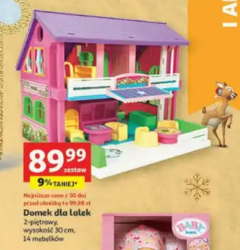 Domek dla lalek 2 piętrowy