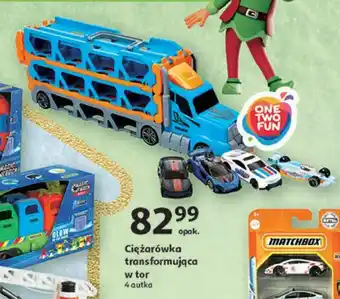 Auchan ONE TWO FUN Ciężarówka transformująca w tor oferta