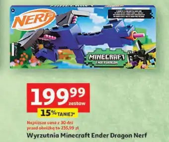 Auchan Wyrzutnia Minecraft Ender Dragon Nerf oferta
