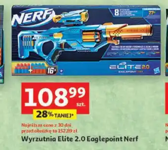 Auchan Wyrzutnia Elite 2.0 Eaglepoint Nerf oferta