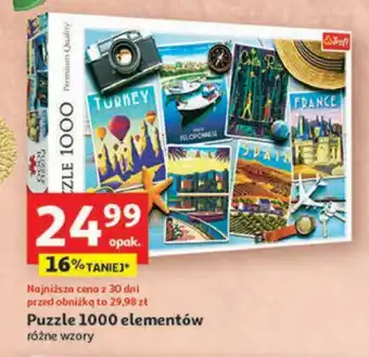 Auchan Puzzle 1000 elementów oferta