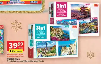 Auchan Puzzle 3 w 1 oferta