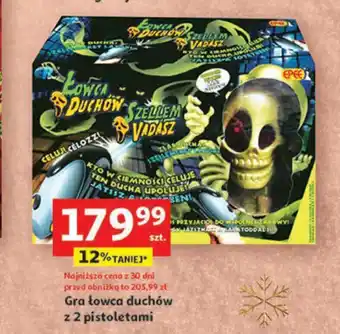 Auchan Gra łowca duchów z 2 pistoletami oferta