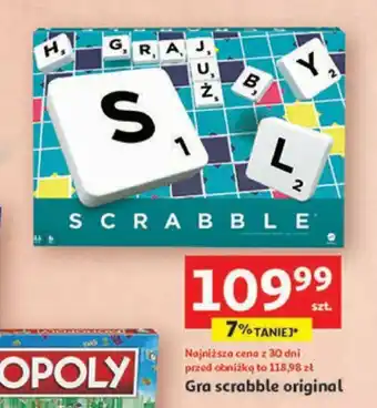 Auchan Gra scrabble original oferta