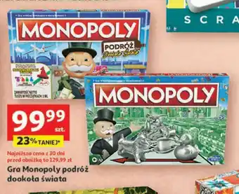 Auchan Gra Monopoly podróż dookoła świata oferta