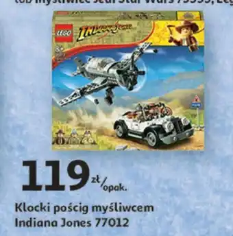 Klocki pościg myśliwcem Indiana Jones 77012