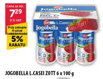 Eurocash JOGOBELLA L.CASEI ZOTT 6 x 100 g oferta