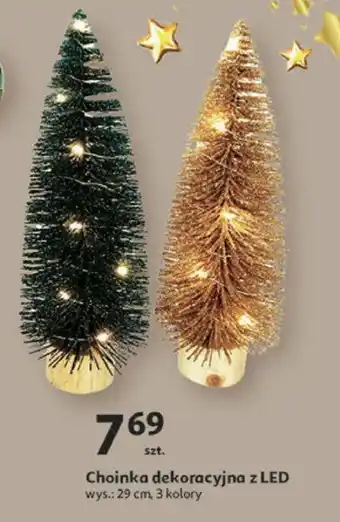 Auchan Choinka dekoracyjna z LED oferta