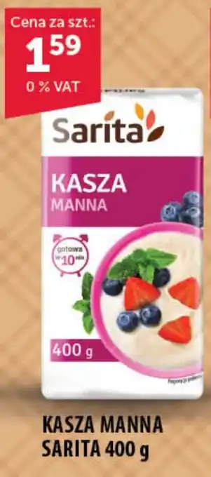KASZA MANNA SARITA 400 g