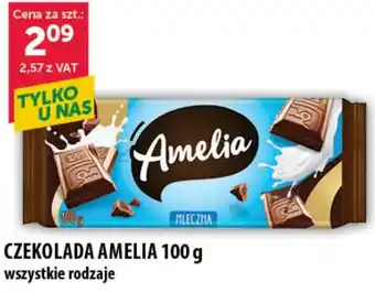 Eurocash CZEKOLADA AMELIA 100 g oferta