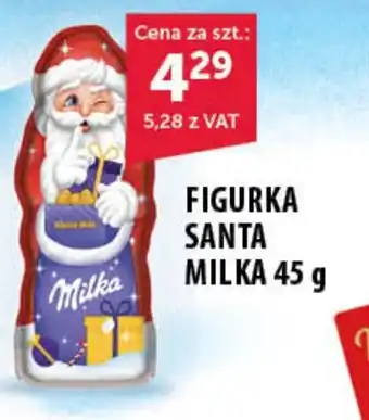 Eurocash FIGURKA SANTA MILKA 45 g oferta