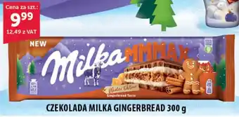 Eurocash CZEKOLADA MILKA GINGERBREAD 300 g oferta