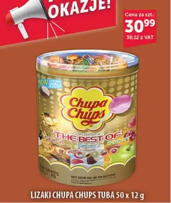 Eurocash LIZAKI CHUPA CHUPS TUBA 50 x 12 g oferta