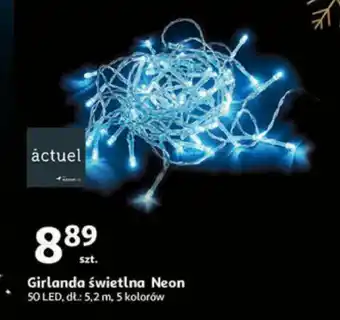 Auchan Girlanda świetlna Neon oferta