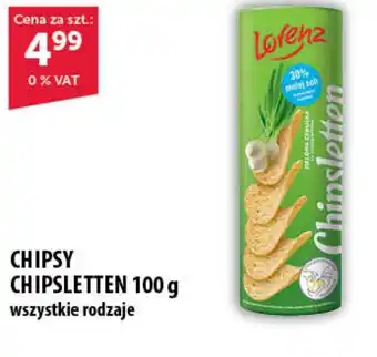 Eurocash CHIPSY CHIPSLETTEN 100 g oferta