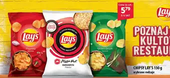 Eurocash CHIPSY LAY'S 130 g oferta
