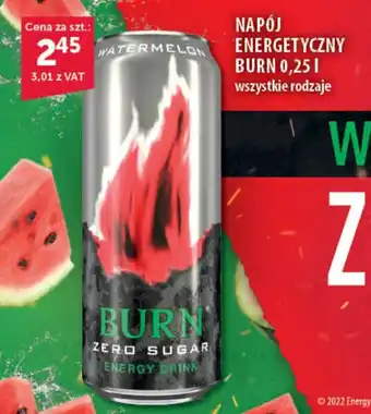 NAPÓJ ENERGETYCZNY BURN 0,25 L