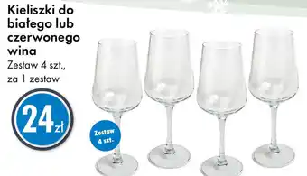 Kieliszki do białego lub czerwonego wina 4 szt.