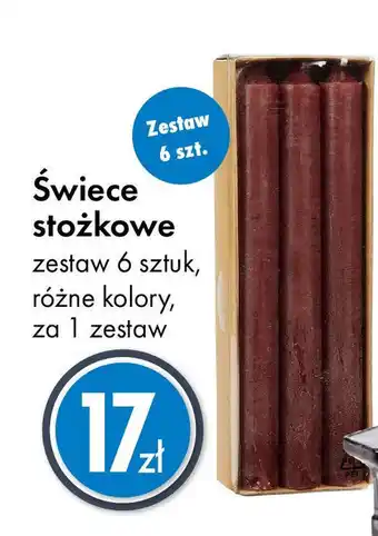 Tedi Świece stożkowe 6 szt. oferta