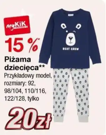 KiK Piżama dziecięca oferta