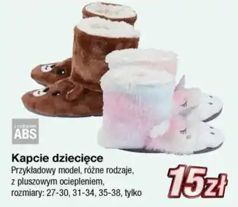 KiK Kapcie dziecięce oferta